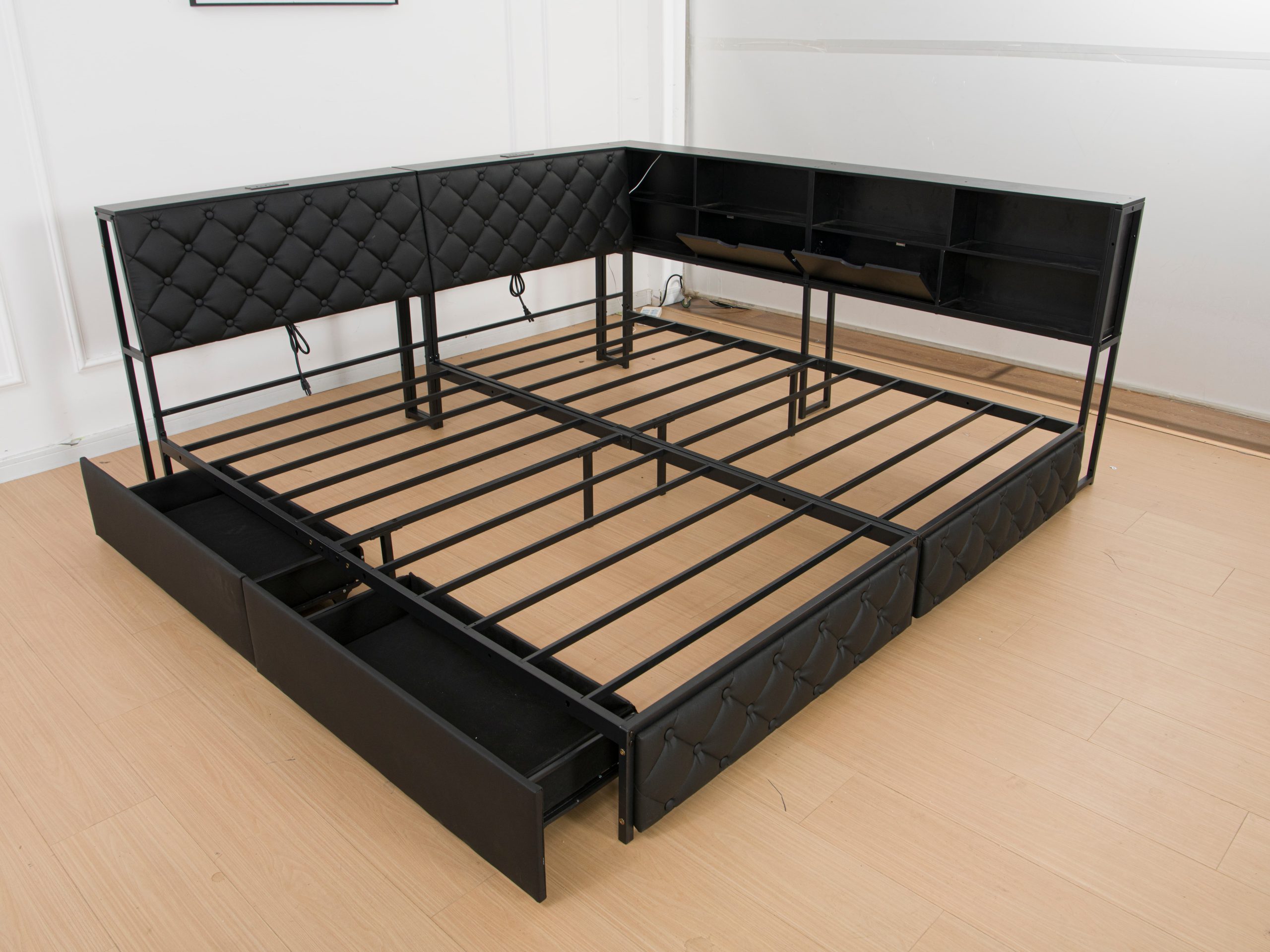 Twin Size Corner Bed Frame