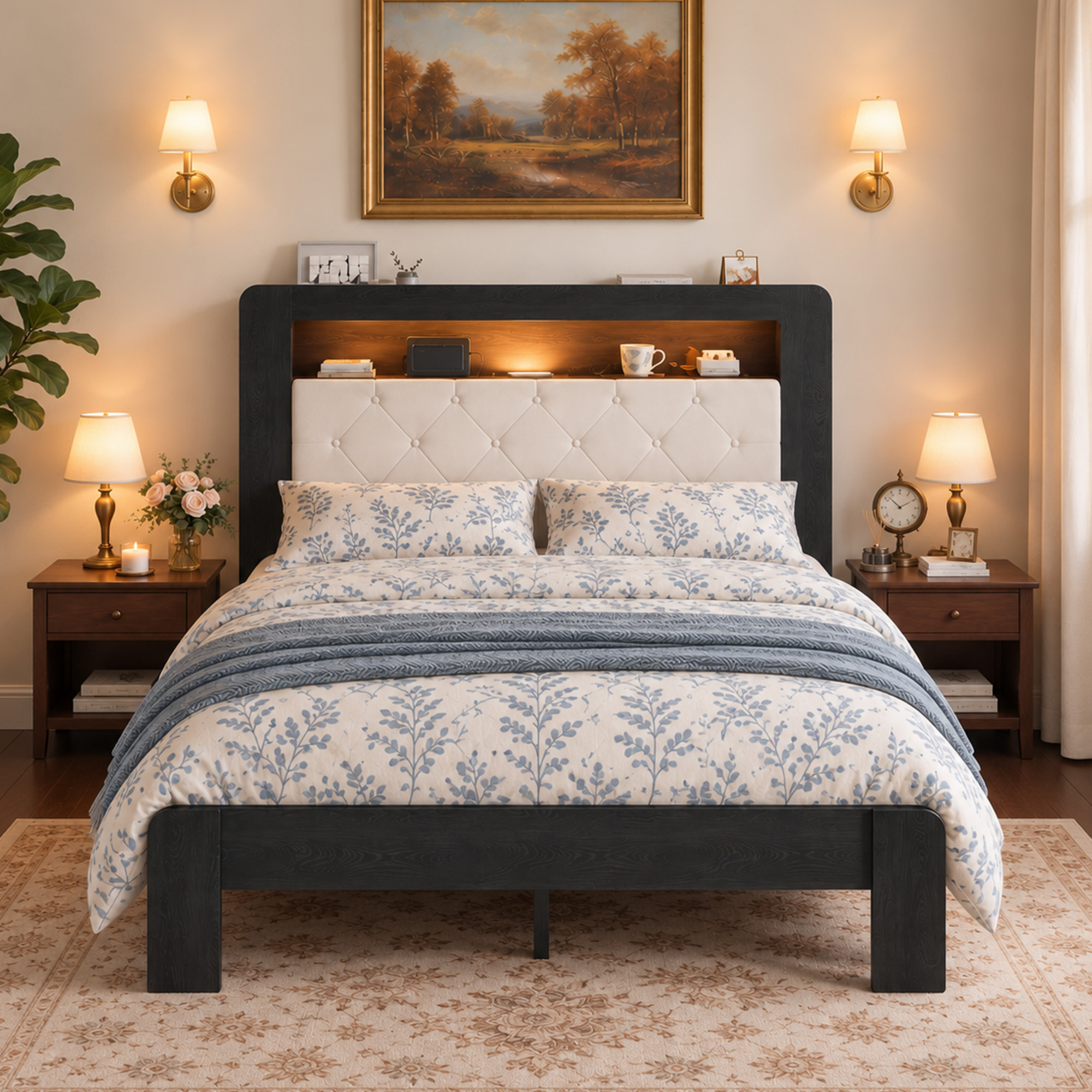 Queen Platform Bed Frame