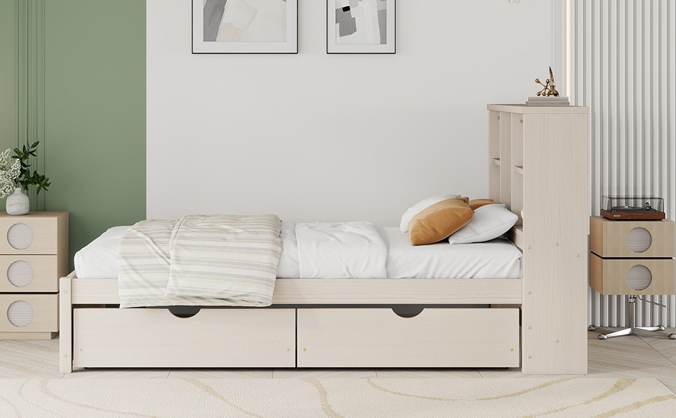 Modern Twin Size Bed Frame