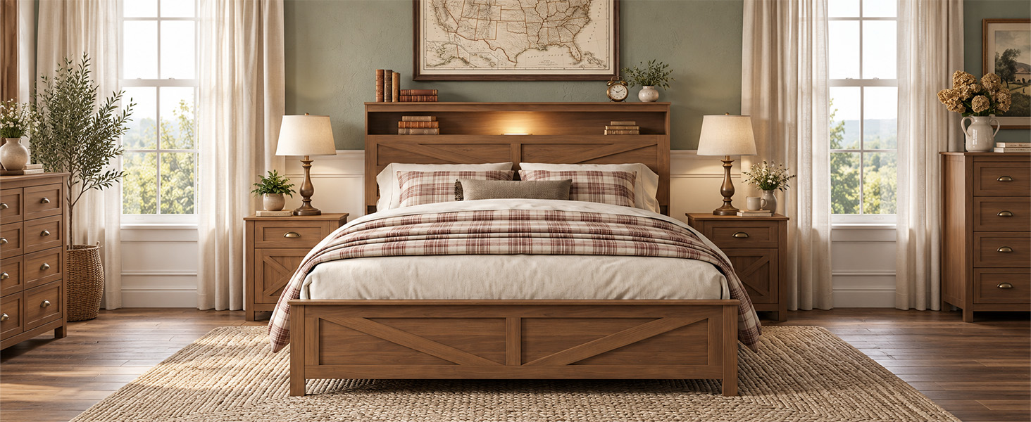 Queen Size Bed Frame Headboard