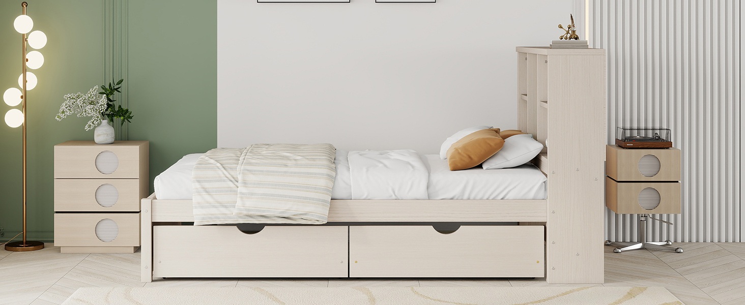 Modern Twin Size Bed Frame