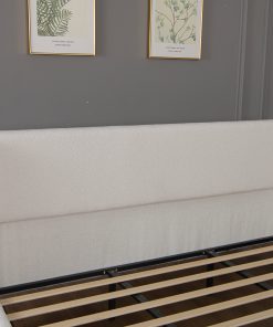 Queen Size Boucle Bed Frame