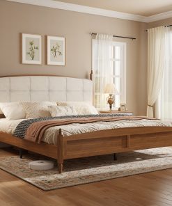 Vintage Spindle-Style King Size Bed Frame