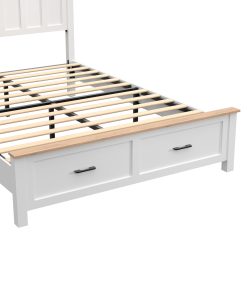 Full Size Farmhouse Metal Bed Frame