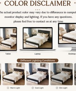 Rustic Farmhouse-style Queen Size Bed