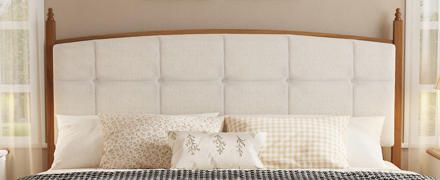 Vintage Spindle-Style King Size Bed Frame
