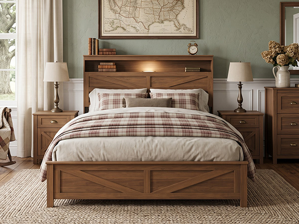 Queen Size Bed Frame Headboard