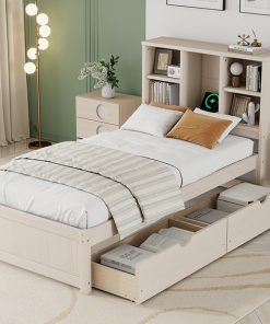 Modern Twin Size Bed Frame