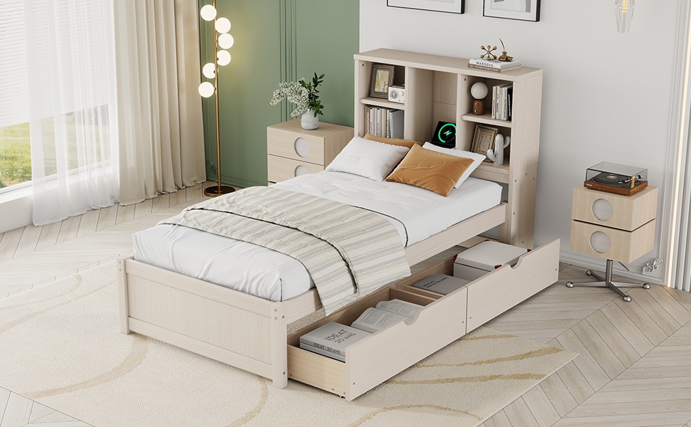 Modern Twin Size Bed Frame