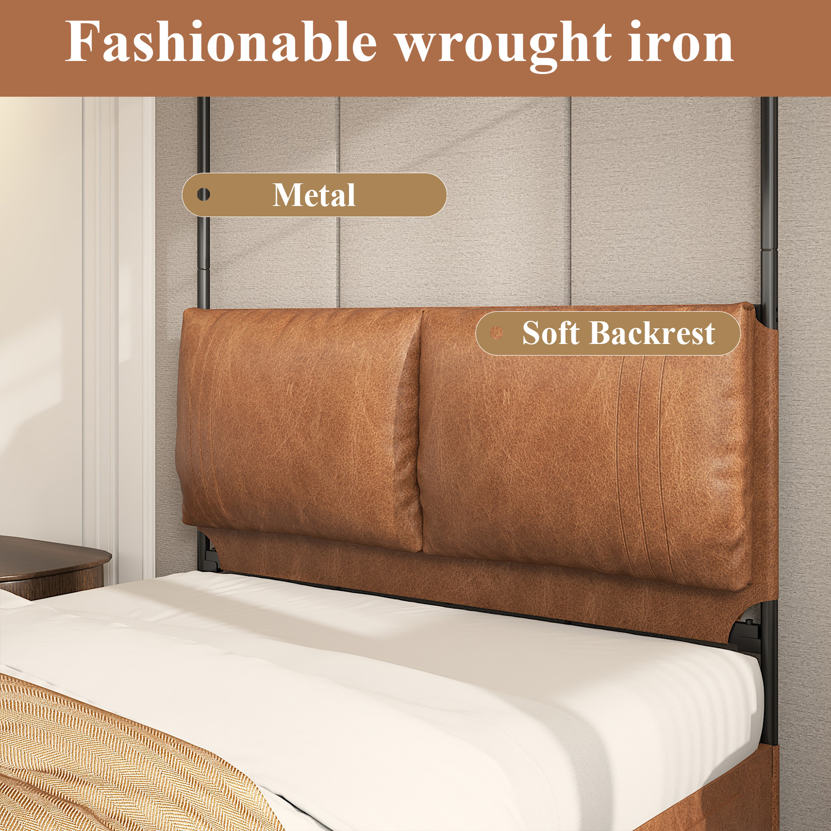 Queen Canopy Bed Frame