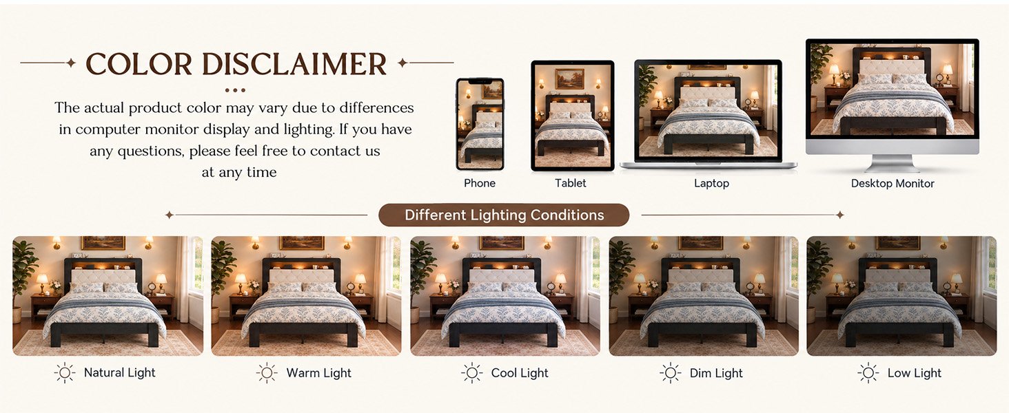 Queen Platform Bed Frame