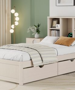 Modern Twin Size Bed Frame