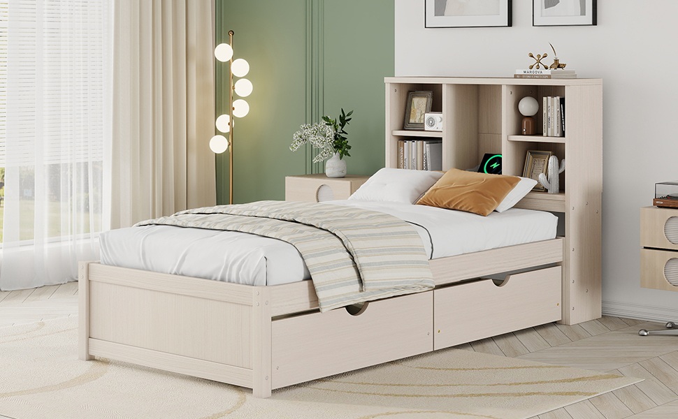 Modern Twin Size Bed Frame