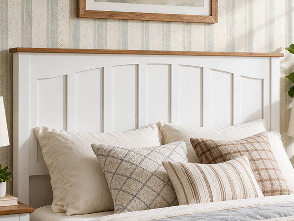 Queen Size Farmhouse Metal Bed Frame