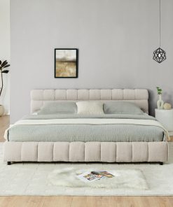 King Size Upholstered Bed Frame