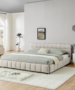 King Size Upholstered Bed Frame