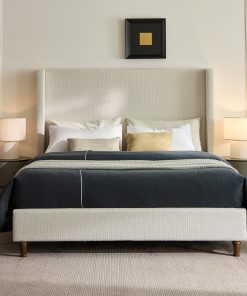 Harper Tall Headboard Upholstered Bed, King